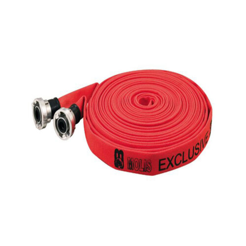 Δεμένος Πυροσβεστικός Σωλήνας 1" 16 bar 25m Κόκκινη DIN 14811 - Image 1
