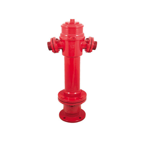 Κρουνός Πεζοδρομίου Ύψος 1m Είσοδος 4” Έξοδος 2x2 1/2 - Image 1