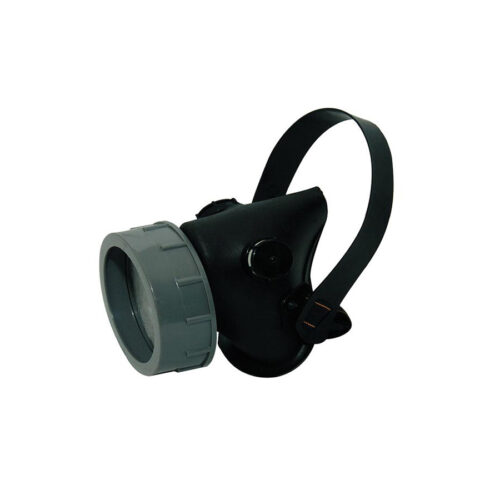 Μάσκα μισού Προσώπου (λάστιχου) με θέση για ένα φίλτρο (Περιλαμβάνεται) - Image 1