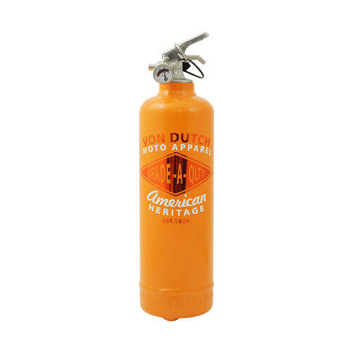 Πυροσβεστήρας Fire Design 2,2kg: Von dutch Moto apparel orange - Image 1