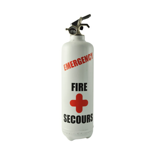 Πυροσβεστήρας Fire Design 2,2kg: Emergency white - Image 1